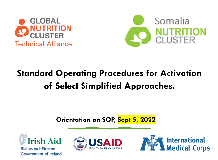 Somalia orientation on simplified approaches-Presentation